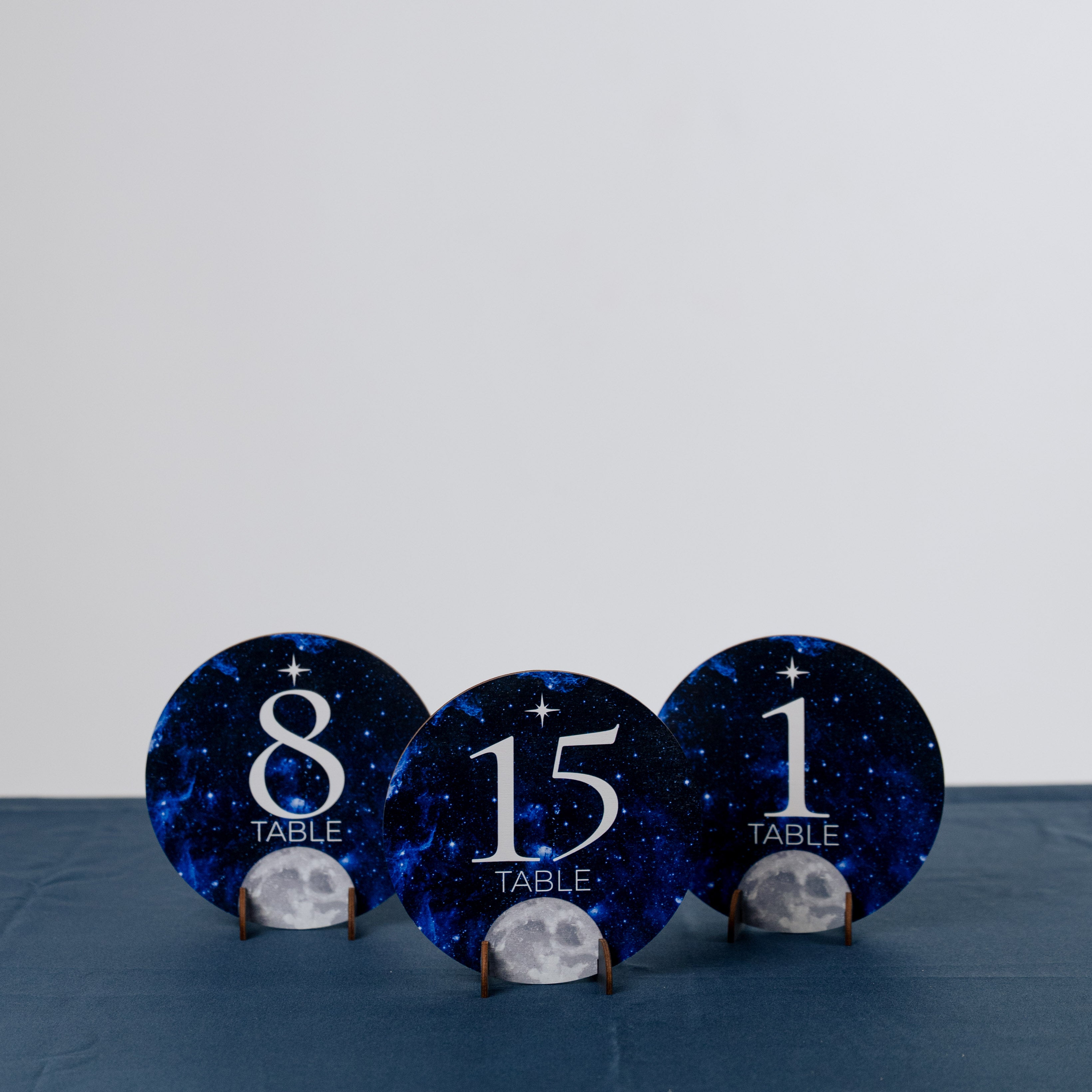 Celestial Wedding Table Numbers