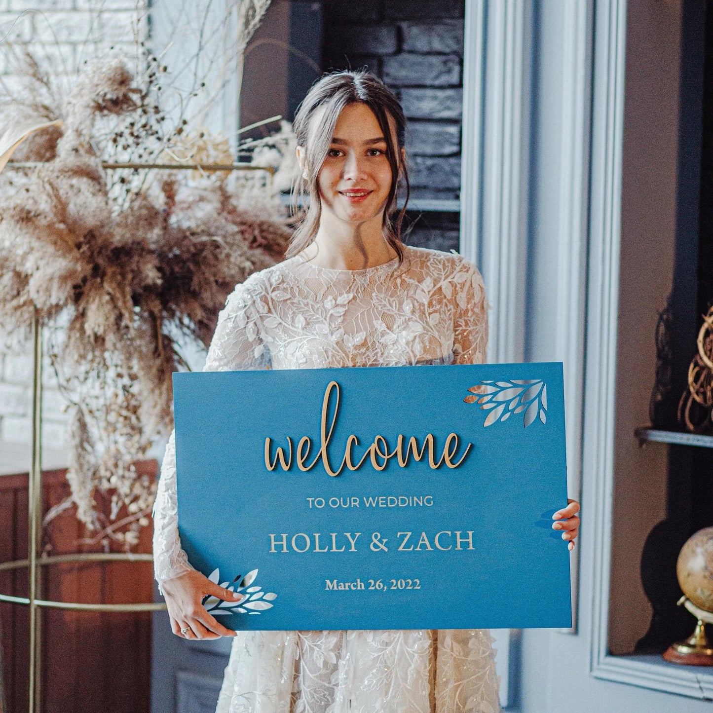 Personalized Welcome Wedding Sign