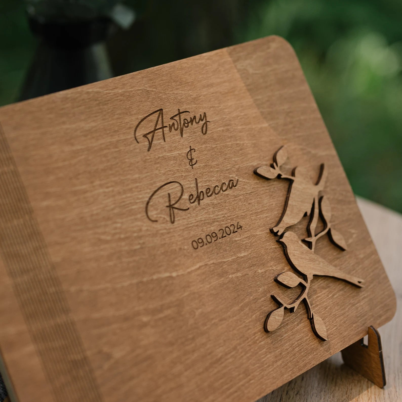 Personalized Family Tree Wedding Guest Book