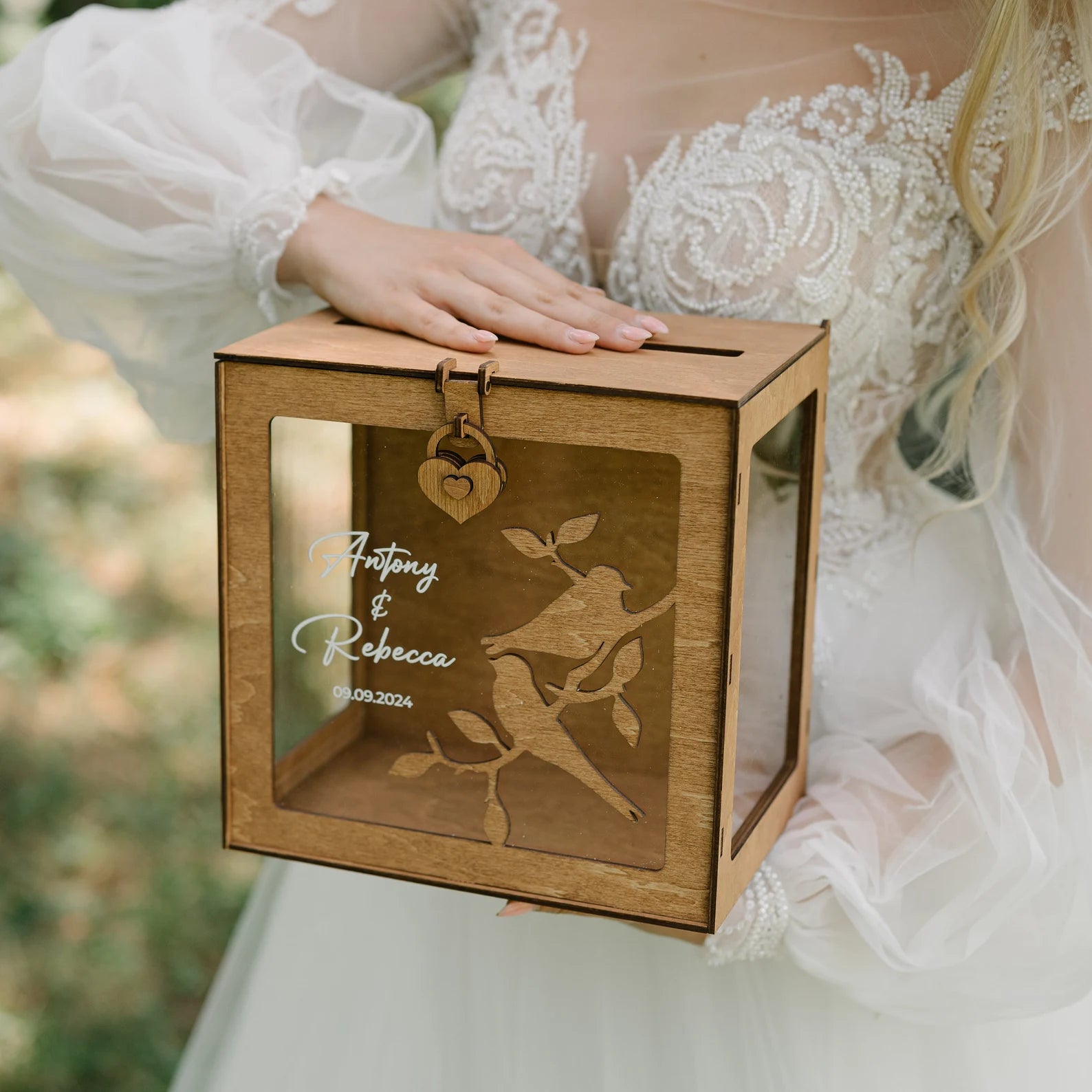 Coffret de cartes arbre généalogique personnalisé pour mariage