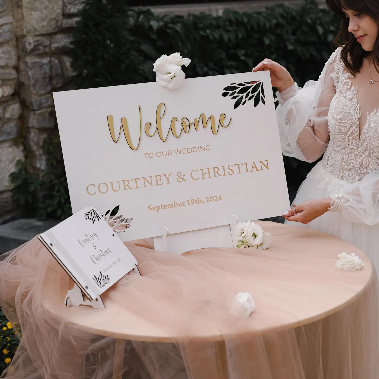 Personalized Welcome Wedding Sign