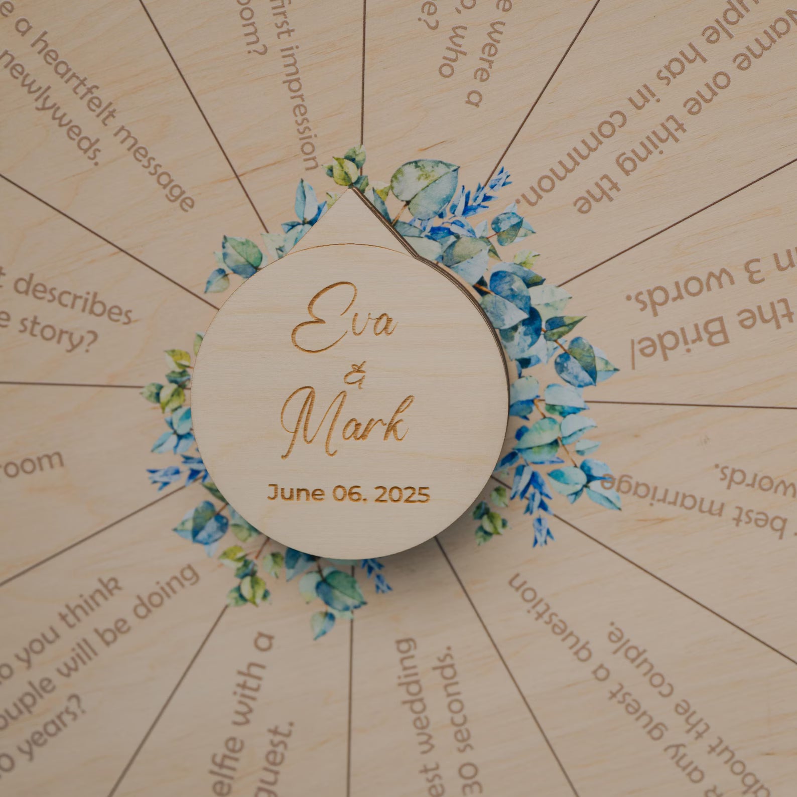 Custom Spin the Wheel Game for Wedding: Personalized Fun Party Activity with Tasks