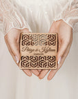 Square Personalized Wedding Favors