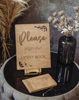 Please Sign our Guest Book Wedding Sign