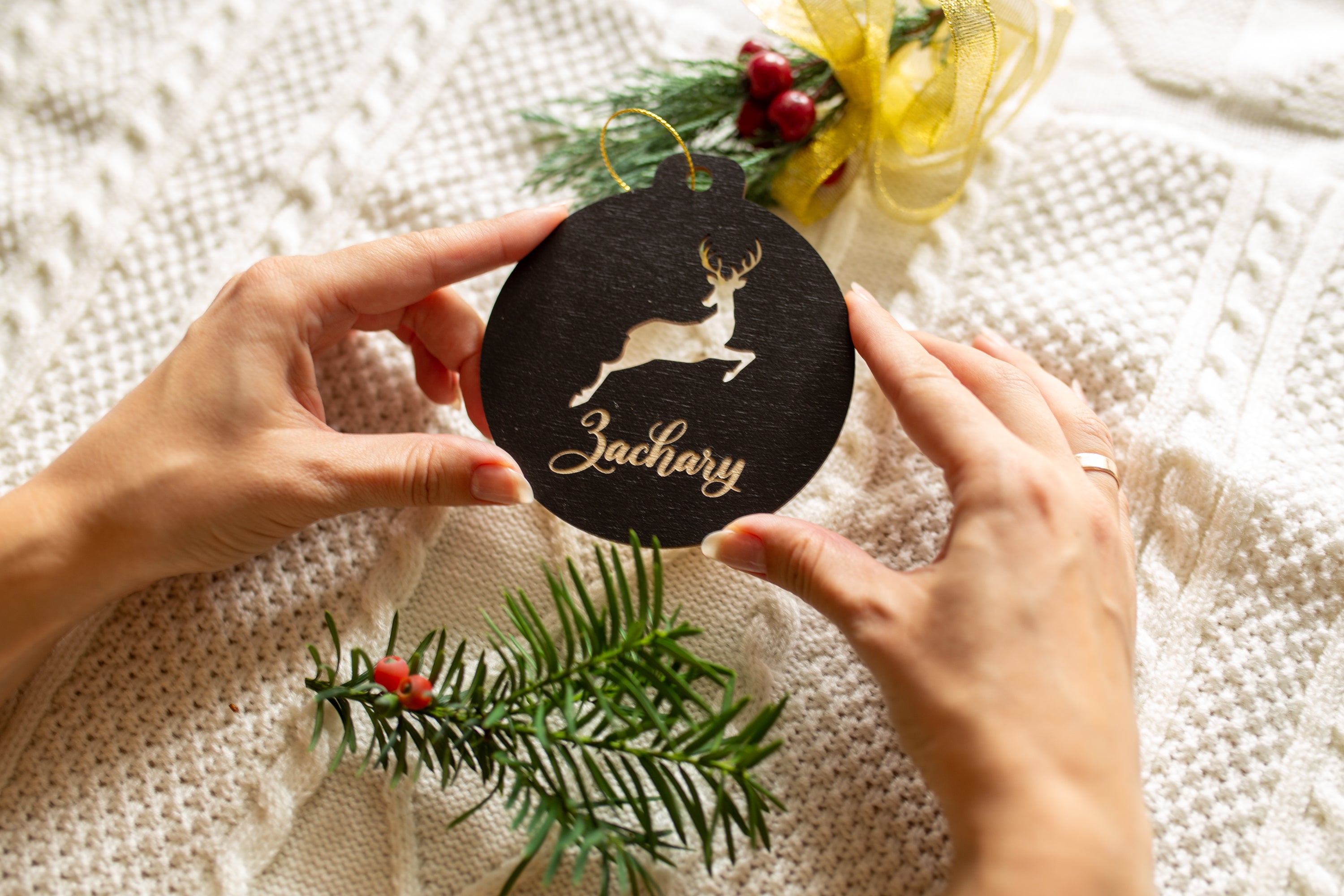 Personalized Christmas Ornaments, Unique Holiday Gifts in Bulk