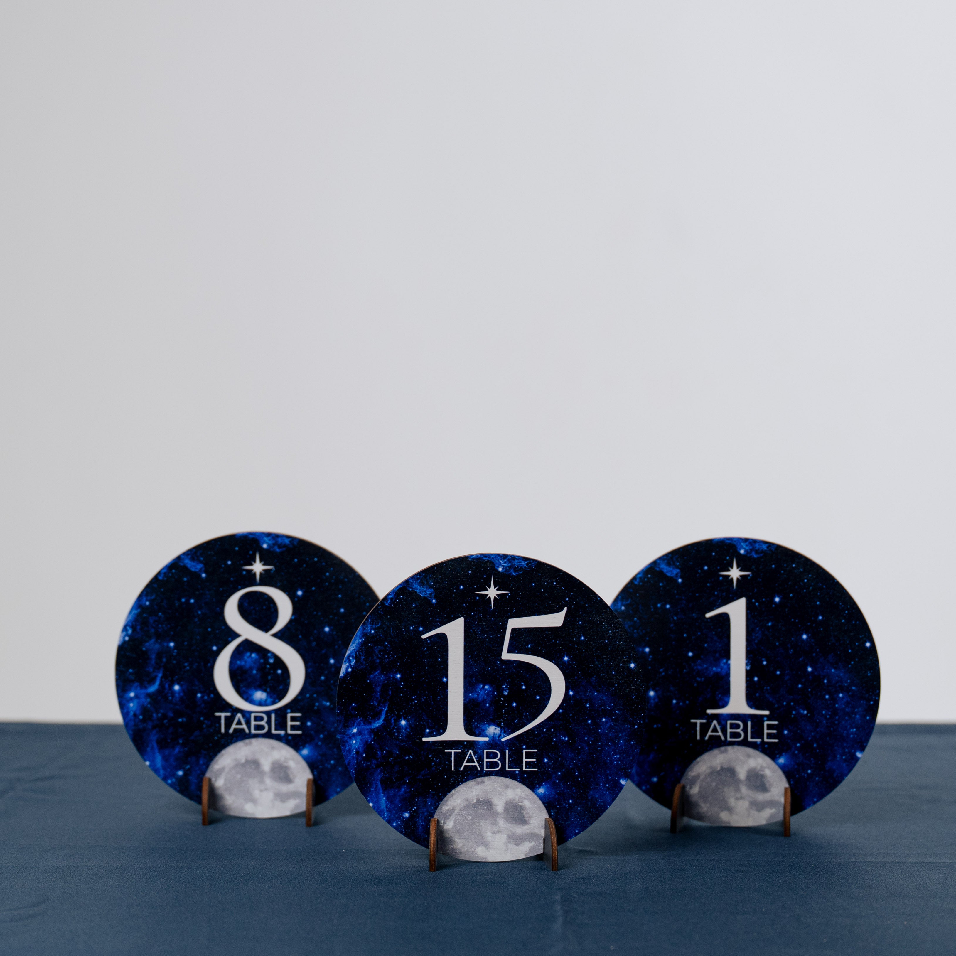 Celestial Wedding Table Numbers