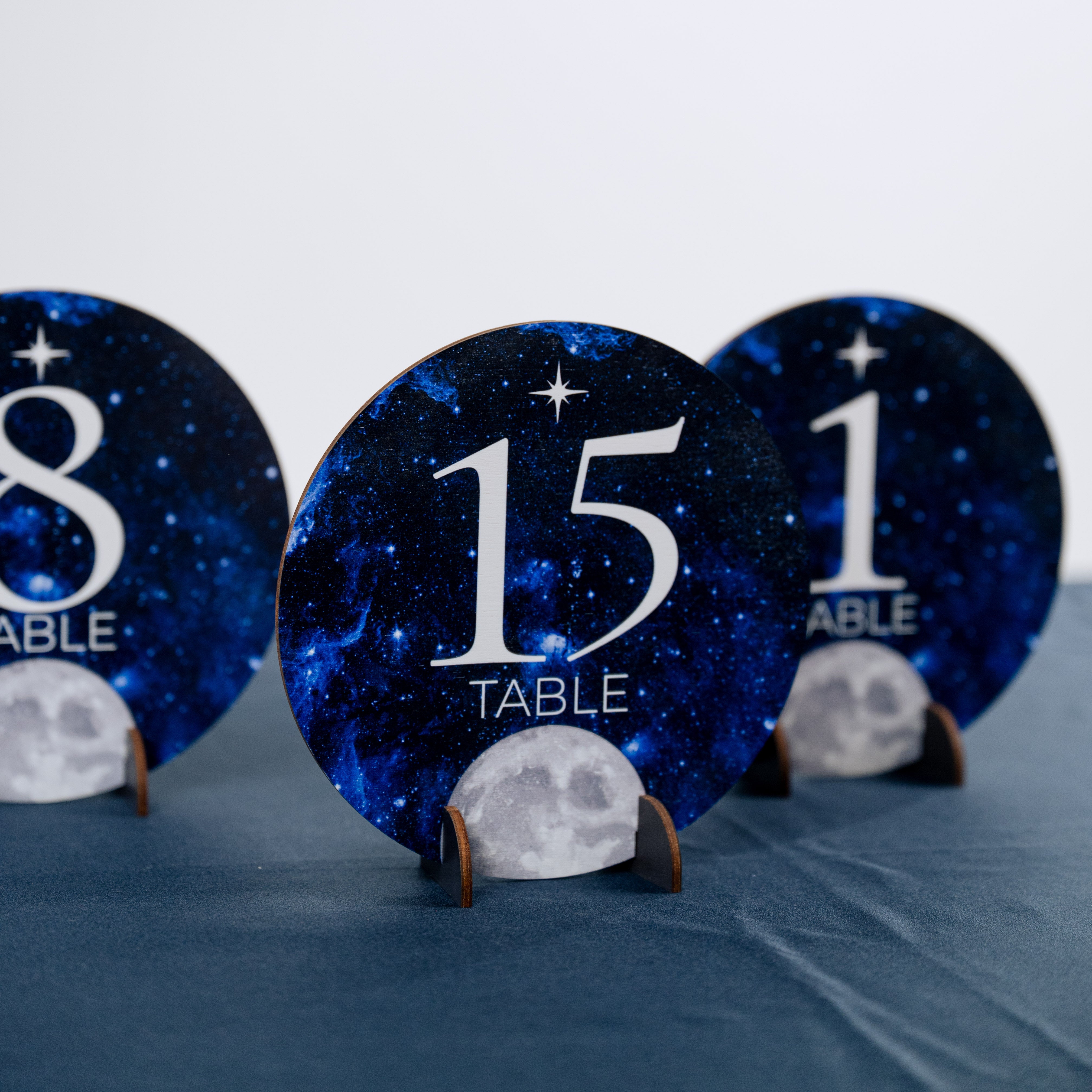 Celestial Wedding Table Numbers