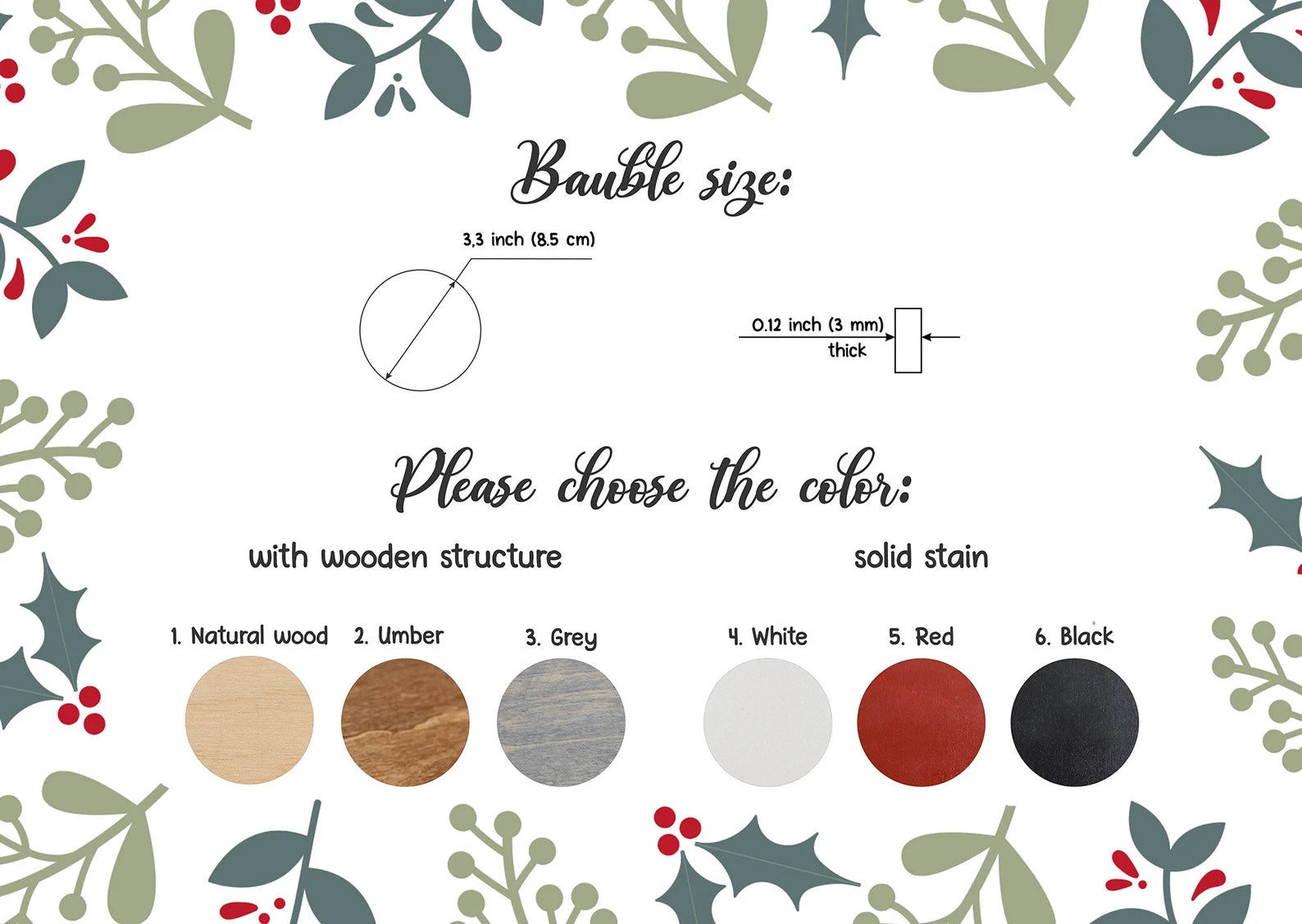 Personalized Christmas Ornaments, Unique Holiday Gifts in Bulk