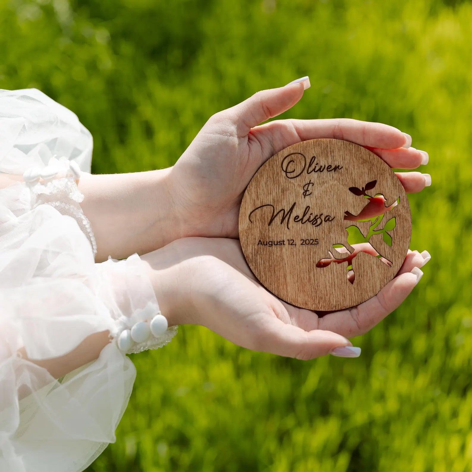 Personalized Family Tree Wedding Favors for Guests in Bulk: Coaster Gifts