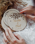 Personalized Wedding Coaster Favors